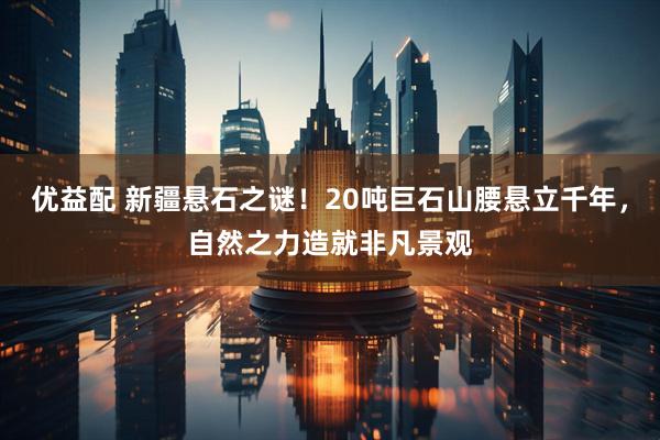 优益配 新疆悬石之谜!20吨巨石山腰悬立千年,自然之力造就非凡景观