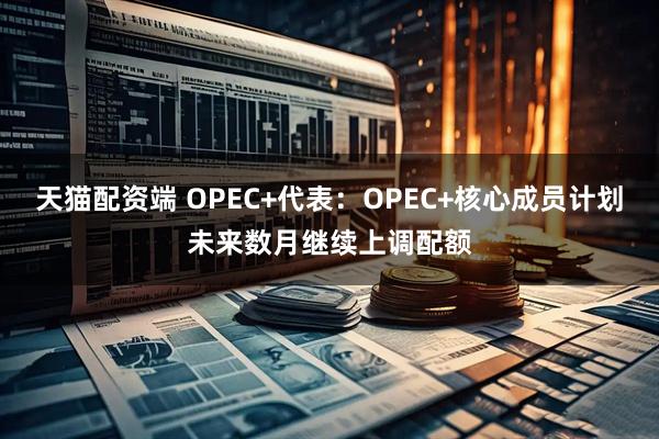 天猫配资端 OPEC+代表：OPEC+核心成员计划未来数月继续上调配额